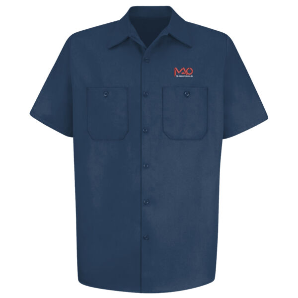   - Cotton Short Sleeve Uniform Shirt Thumbnail