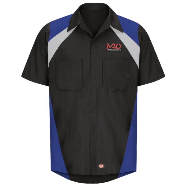   - Tri-Color Short Sleeve Shop Shirt Thumbnail