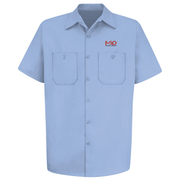   - Cotton Short Sleeve Uniform Shirt  Thumbnail