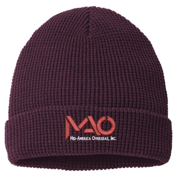  - Waffle Cuffed Beanie  Thumbnail