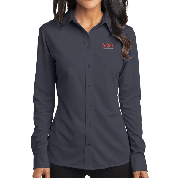   - Ladies Dimension Knit Dress Shirt  Thumbnail